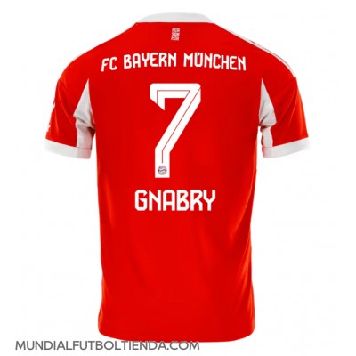 Camiseta Bayern Munich Serge Gnabry #7 Primera Equipación Replica 2025-26 mangas cortas Camiseta Bayern Munich Serge Gnabry #7 Primera Equipación Replica 2025-26 mangas cortas